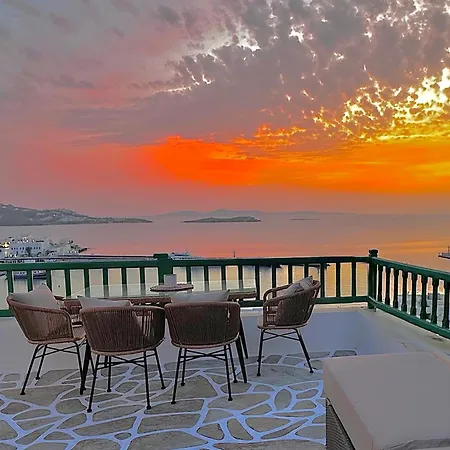 Sunset View Garden House Of Mykonos Feriehus Mykonos Town