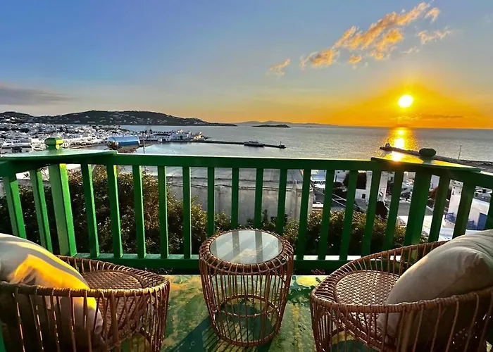 Hébergement de vacances Sunset View Garden House Of Mykonos Mykonos Town