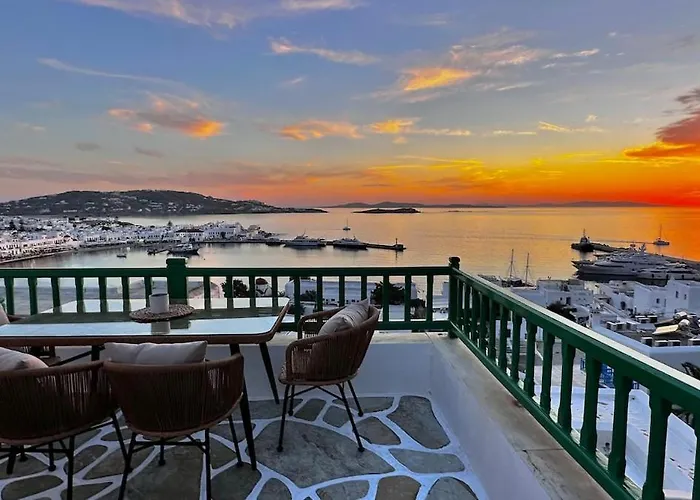 Tatil Evi Sunset View Garden House Of Mykonos