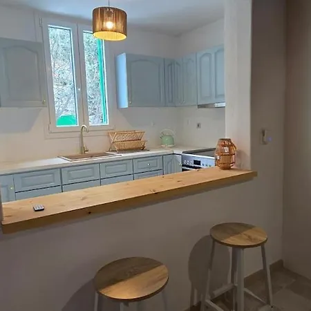 펜션 Sunset View Garden House Of Mykonos