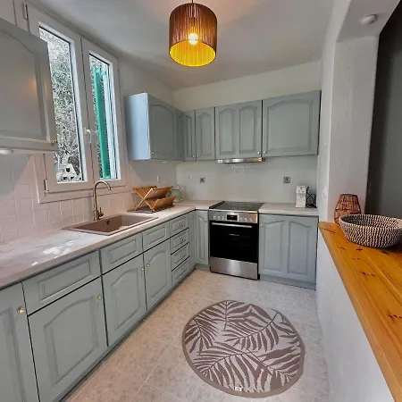 펜션 Sunset View Garden House Of Mykonos *