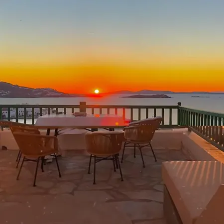 Sunset View Garden House Of Mykonos 펜션 *