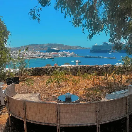 Sunset View Garden House Of Mykonos בית נופש Mykonos Town