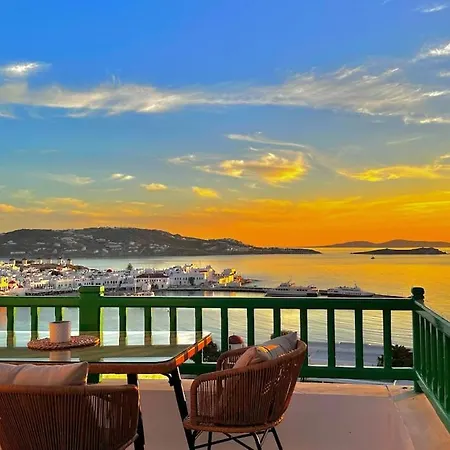 Sunset View Garden House Of Mykonos Mykonos Town