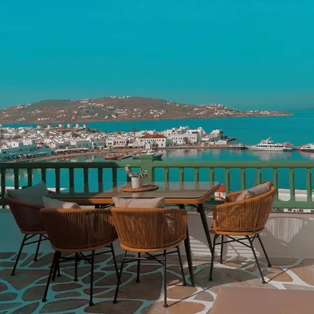 Дом отдыха Sunset View Garden House Of Mykonos