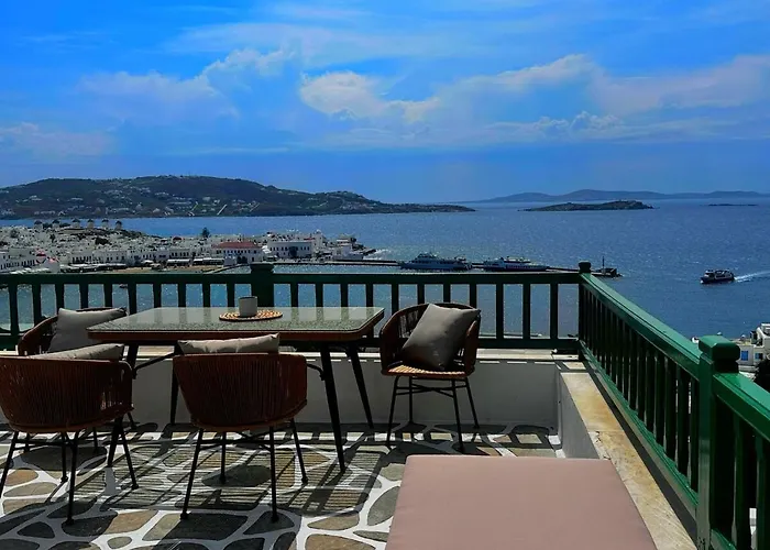 Дом отдыха Sunset View Garden House Of Mykonos *