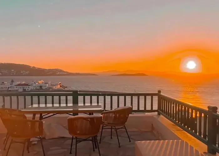Дом отдыха Sunset View Garden House Of Mykonos *
