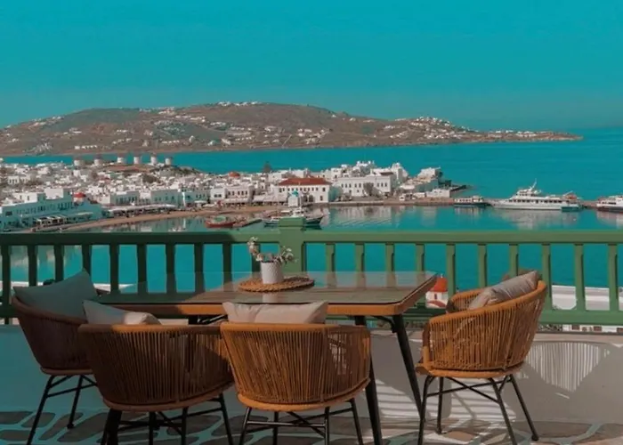 Дом отдыха Sunset View Garden House Of Mykonos