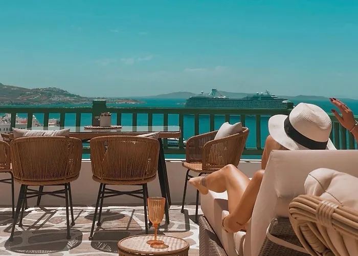 Дом отдыха Sunset View Garden House Of Mykonos *