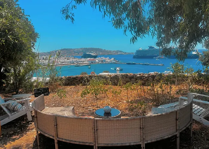 Sunset View Garden House Of Mykonos Feriehus Mykonos Town